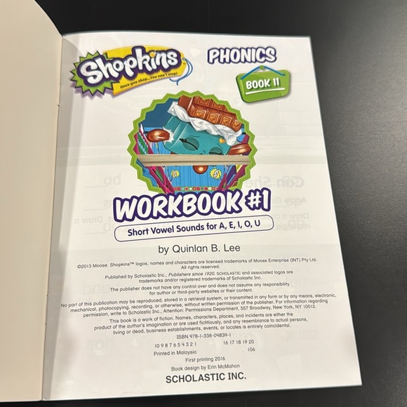 Shopkins Phonics Books 10 & 11 Bundle - Scholastic Children’s Books - Picture 5 of 6